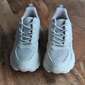 Dream Paris Women's Off White Cream Sneakers 6 Comfortable Sporty